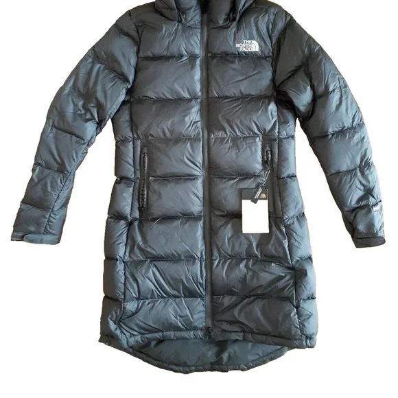 THE NORTH FACE Women's Size Small S Metropolis III Parka Vanadis Gray New Jacket - Picture 2 of 10